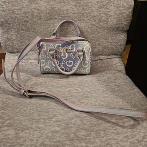 Guess Lavender and Pink Mini Bag